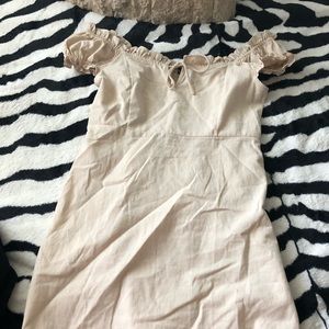 Boho neutral dress